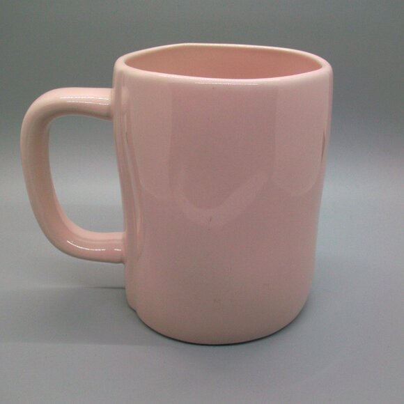 Rae Dunn Pink HOP TO IT Mug Artesian Collection - Picture 3 of 6